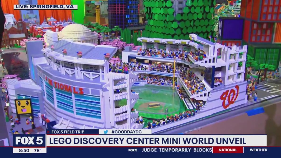 Mini Nats Park at the LEGO Discovery Center